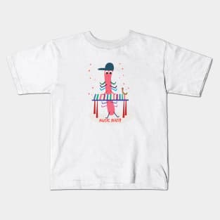 Music Maker Inchworm Kids T-Shirt